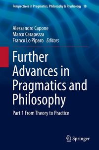 Produktbild: Further Advances in Pragmatics and Philosophy
