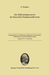 Produktbild: Zur Differentialgeometrie der klassischen Fundamentalbereiche