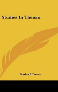 Produktbild: Bowne, B: Studies In Theism