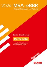 Bild vom Artikel STARK Lösungen zu Original-Prüfungen und Training MSA/eBBR 2024 - Mathematik - Berlin/Brandenburg vom Autor 