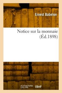 Produktbild: Notice sur la monnaie