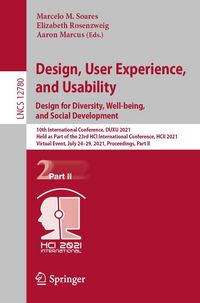 Produktbild: Design, User Experience, and Usability: Design for Diversity, Well-being, and Social Development