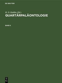 Produktbild: Quart&auml;rpal&auml;ontologie. Band 6