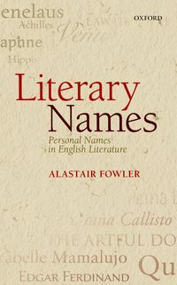 Produktbild: Literary Names