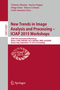 Produktbild: New Trends in Image Analysis and Processing -- ICIAP 2015 Workshops