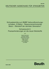Produktbild: Schlussberichte zum BMBF-Verbundforschungsvorhaben "R-Beton