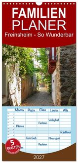 Produktbild: Familienplaner 2027 - Freinsheim - So Wunderbar mit 5 Spalten (Wandkalender, 21 x 45 cm) CALVENDO