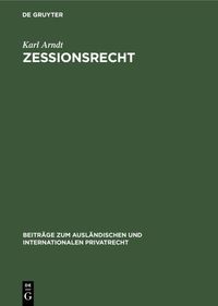 Produktbild: Zessionsrecht