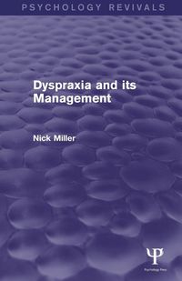 Produktbild: Dyspraxia and its Management