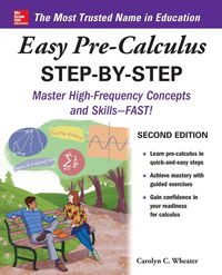 Produktbild: Easy Pre-Calculus Step-by-Step, Second Edition