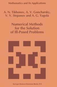 Produktbild: Numerical Methods for the Solution of Ill-Posed Problems