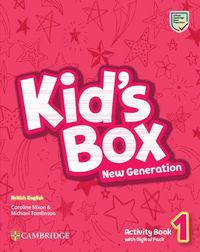Produktbild: Kid's Box New Generation Level 1 Activity Book with Digital Pack British English
