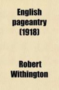 Produktbild: English Pageantry (1918)