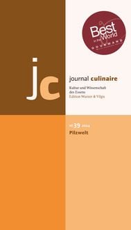 Produktbild: Journal culinaire. Kultur und Wissenschaft des Essens