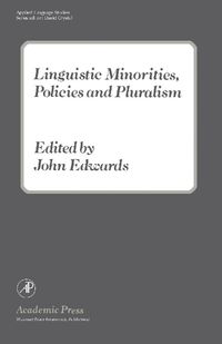 Produktbild: Linguistic Minorities, Policies and Pluralism