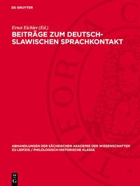 Produktbild: Beitr&auml;ge zum deutsch-slawischen Sprachkontakt