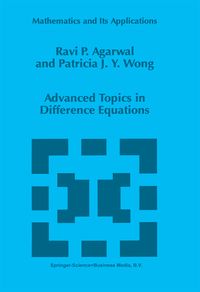 Produktbild: Advanced Topics in Difference Equations