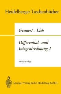 Produktbild: Differential- und Integralrechnung I