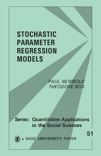 Produktbild: Stochastic Parameter Regression Models