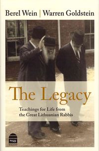 Produktbild: The Legacy: Teachings for Life from the Great Lithuanian Rabbis