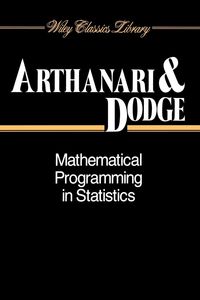 Produktbild: Mathematical Programming in Statistics