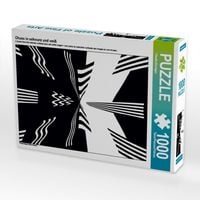 Produktbild: CALVENDO Puzzle Chaos in schwarz und wei&szlig; | 1000 Teile Lege-Gr&ouml;&szlig;e 64x48cm Foto-Puzzle f&uuml;r gl&uuml;ckliche Stunden