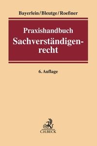 Produktbild: Praxishandbuch Sachverständigenrecht