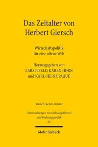 Produktbild: Das Zeitalter von Herbert Giersch