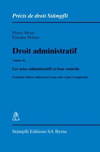 Produktbild: Droit administratif. Volume II: Les actes administratifs et leur contr&ocirc;le