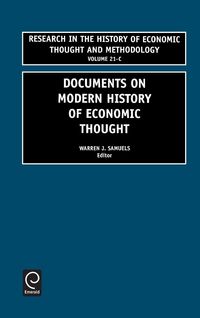 Produktbild: Documents on Modern History of Economic Thought