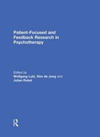 Produktbild: Patient-Focused and Feedback Research in Psychotherapy