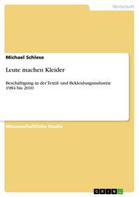 Produktbild: Leute machen Kleider