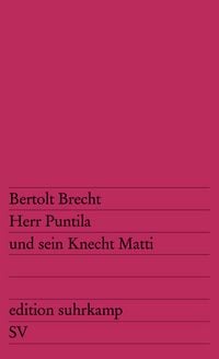 Produktbild: Herr Puntila und sein Knecht Matti
