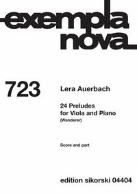 Produktbild: 24 Preludes for Viola and Piano
