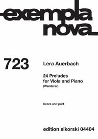 Produktbild: 24 Preludes for Viola and Piano
