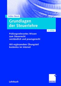 Produktbild: Grundlagen der Steuerlehre