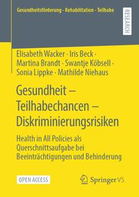 Produktbild: Gesundheit &ndash; Teilhabechancen &ndash; Diskriminierungsrisiken