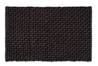 Produktbild: Badteppich Mod. Ecoli, schwarz-anthrazit, Polyester/Baumwolle, 50x80 cm, rutschfest beschichtet,