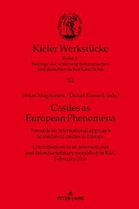Produktbild: Castles as European Phenomena