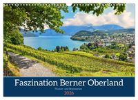 Produktbild: Faszination Berner Oberland - Thuner- und Brienzersee (Wandkalender 2026 DIN A3 quer), CALVENDO Monatskalender