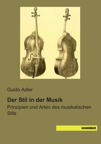 Produktbild: Der Stil in der Musik