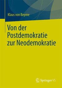 Produktbild: Von der Postdemokratie zur Neodemokratie