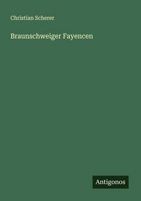 Produktbild: Braunschweiger Fayencen