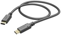 Produktbild: Hama USB-Ladekabel USB 2.0 USB-C&reg; Stecker, USB-C&reg; Stecker 1.50 m Schwarz 00201591