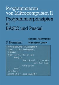 Bild vom Artikel Programmierprinzipien in BASIC und Pascal vom Autor Dietmar Herrmann