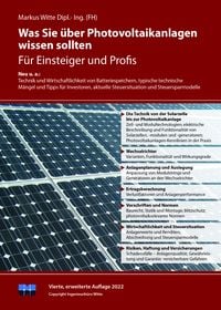 Bild vom Artikel Was Sie über Photovoltaikanlagen wissen sollten vom Autor Markus Witte