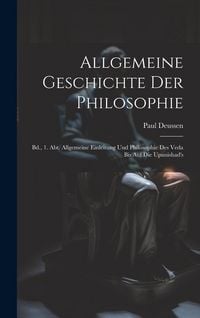 Produktbild: Allgemeine Geschichte Der Philosophie