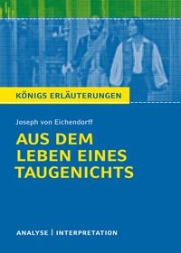 Produktbild: Aus dem Leben eines Taugenichts von Joseph von Eichendorff