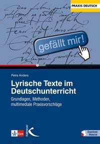 Produktbild: Lyrische Texte im Deutschunterricht