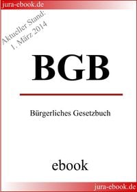 Produktbild: BGB - B&uuml;rgerliches Gesetzbuch - Aktueller Stand: 1. M&auml;rz 2014